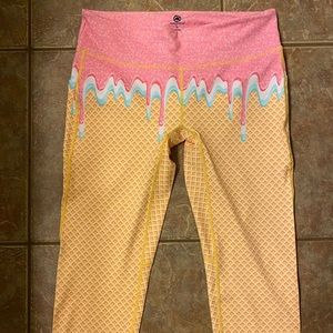 Feed Me Fight Me leggings